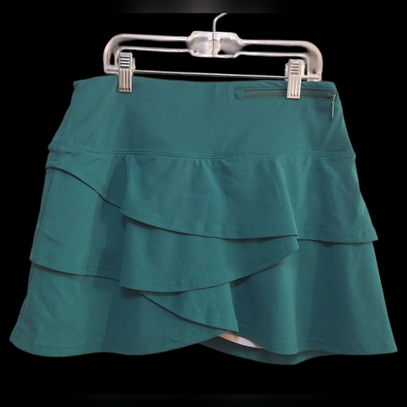 GG Blue Luxe Sport Green Yaya Mini Skort Size XS - Picture 4 of 10